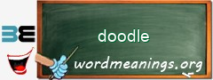 WordMeaning blackboard for doodle